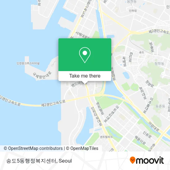 송도5동행정복지센터 map