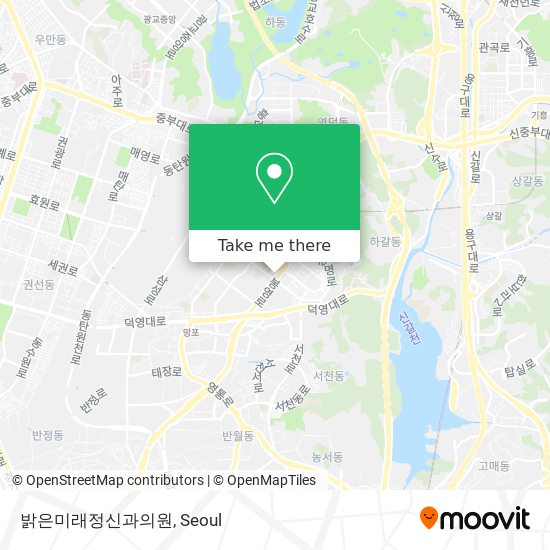 밝은미래정신과의원 map