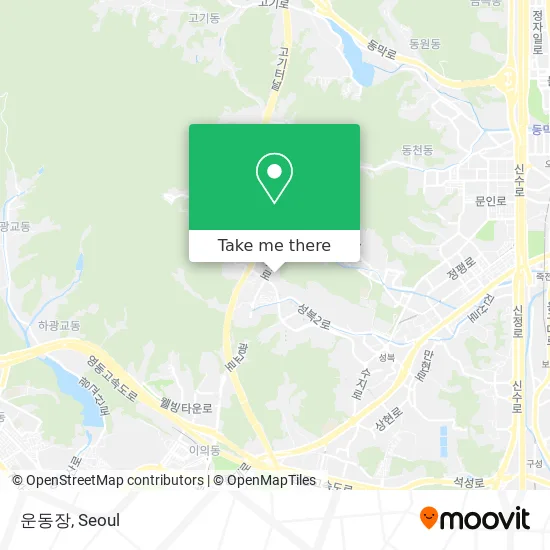 운동장 map