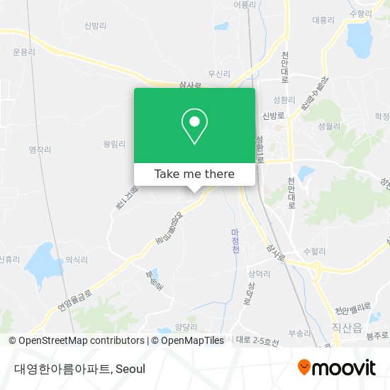 대영한아름아파트 map
