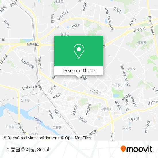 수통골추어탕 map