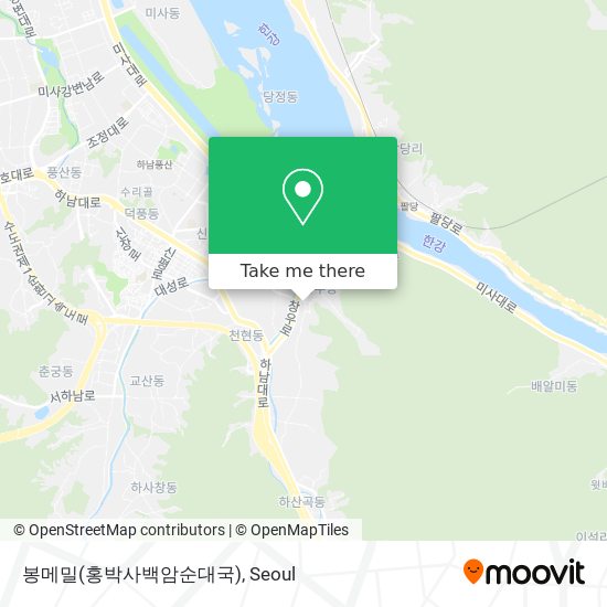 봉메밀(홍박사백암순대국) map