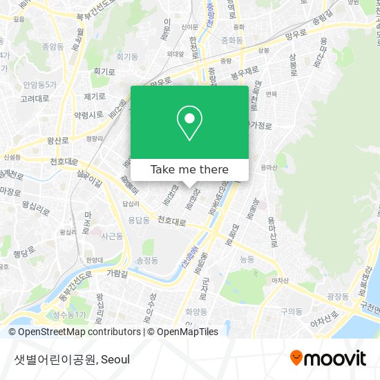 샛별어린이공원 map