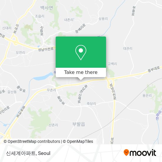 신세계아파트 map