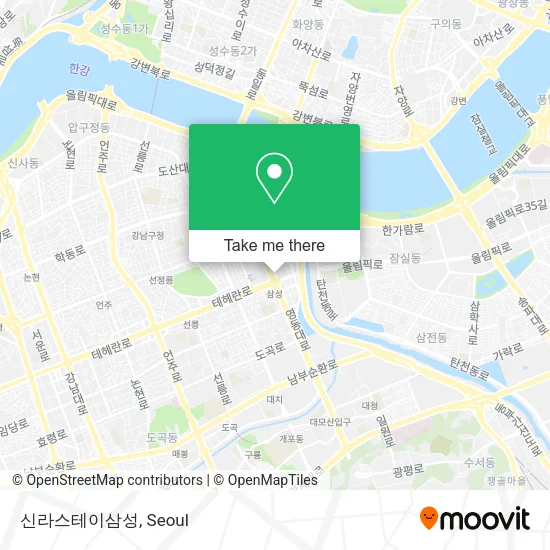 신라스테이삼성 map