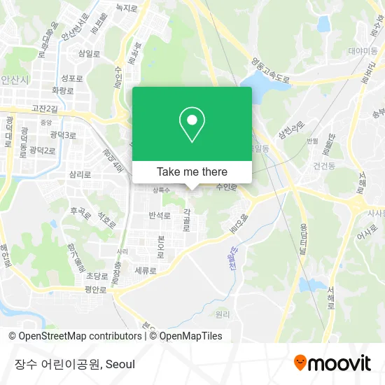 장수 어린이공원 map