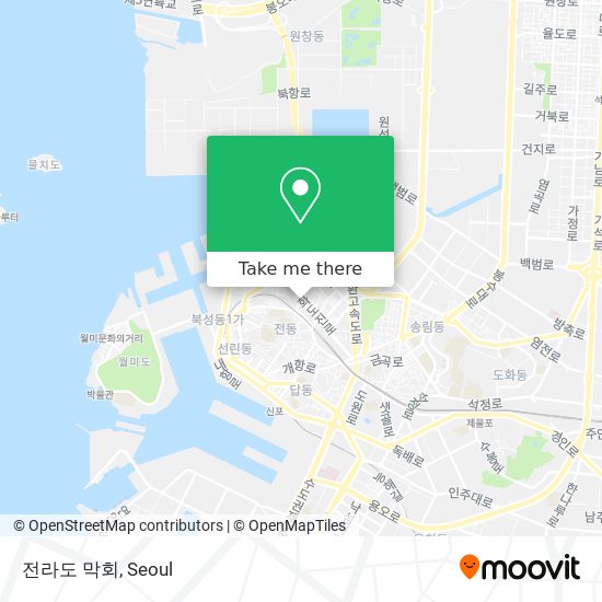전라도 막회 map