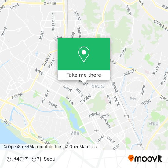 강선4단지 상가 map