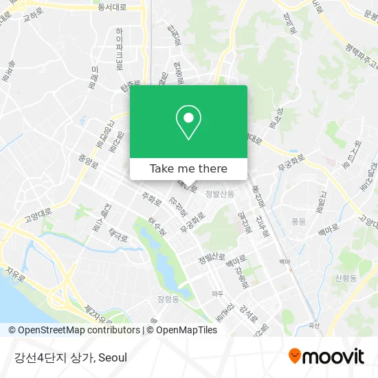 강선4단지 상가 map