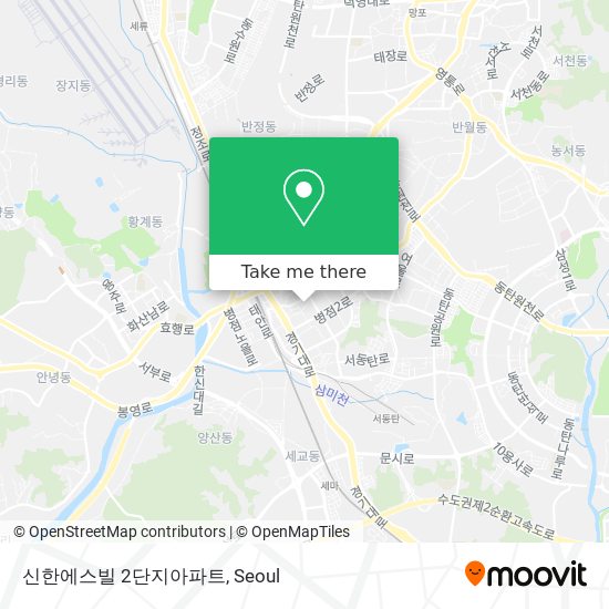 신한에스빌 2단지아파트 map