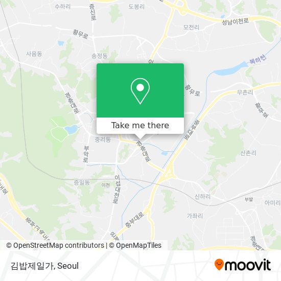 김밥제일가 map