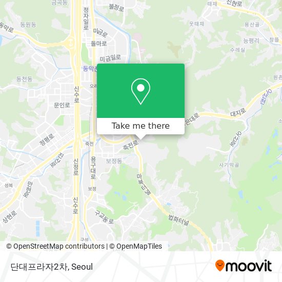 단대프라자2차 map