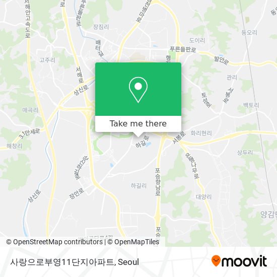 사랑으로부영11단지아파트 map