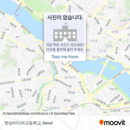 한강미디어고등학교 map