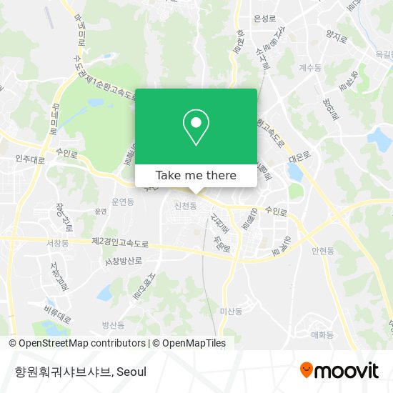 향원훠궈샤브샤브 map