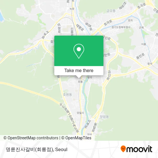 명륜진사갈비(회룡점) map