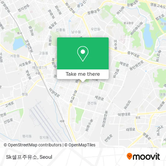 Sk셀프주유소 map