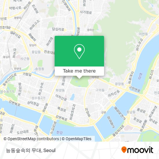 능동숲속의 무대 map