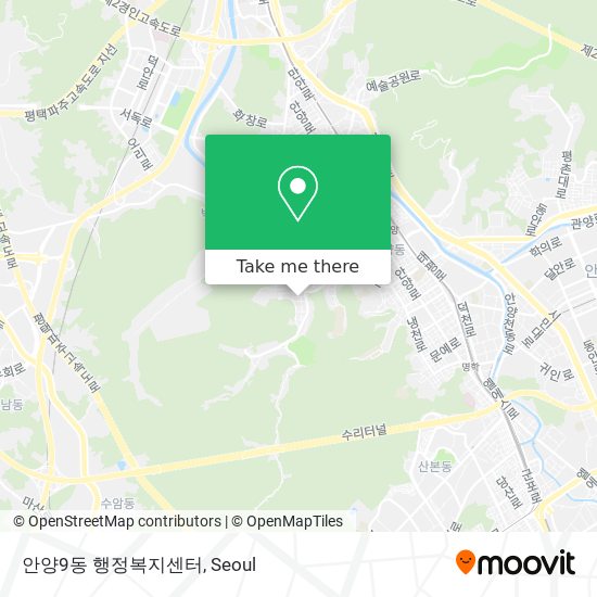 안양9동 행정복지센터 map