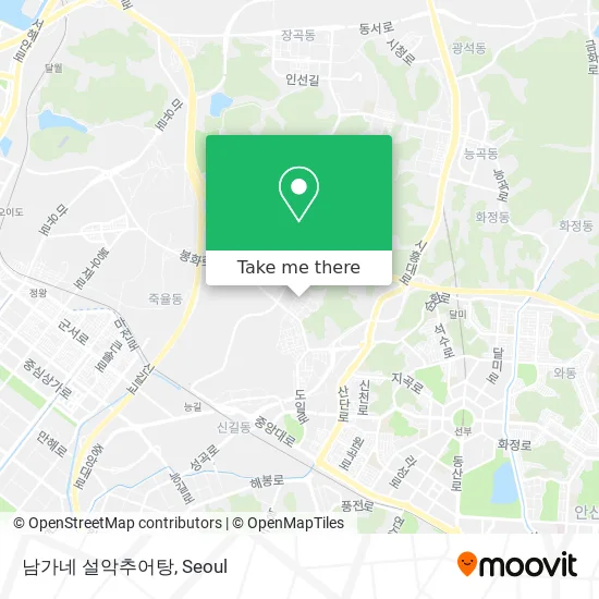 남가네 설악추어탕 map