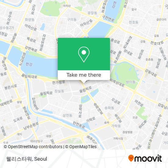 웰리스타워 map