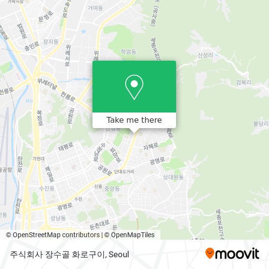 주식회사 장수골 화로구이 map