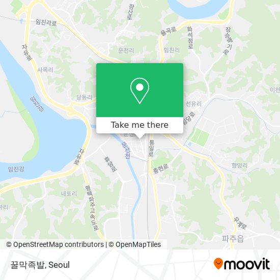 꿀막족발 map