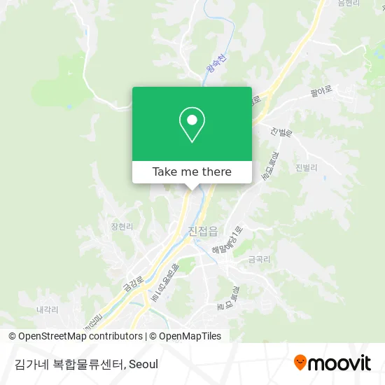 김가네 복합물류센터 map