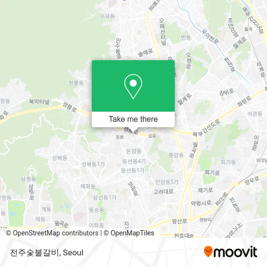 전주숯불갈비 map