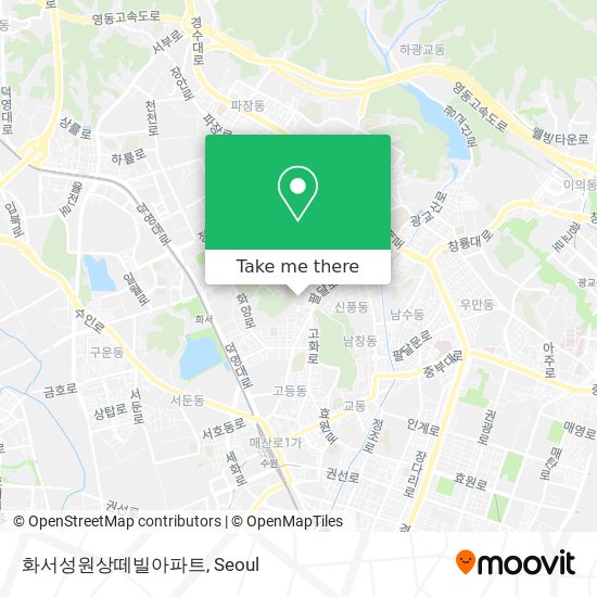 화서성원상떼빌아파트 map