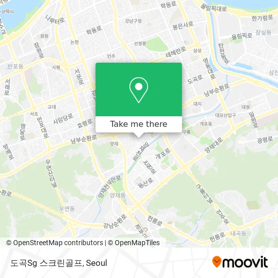 도곡Sg 스크린골프 map