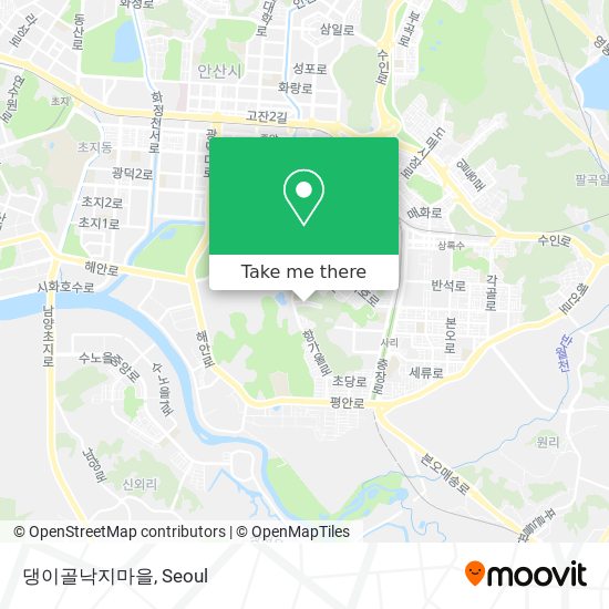 댕이골낙지마을 map