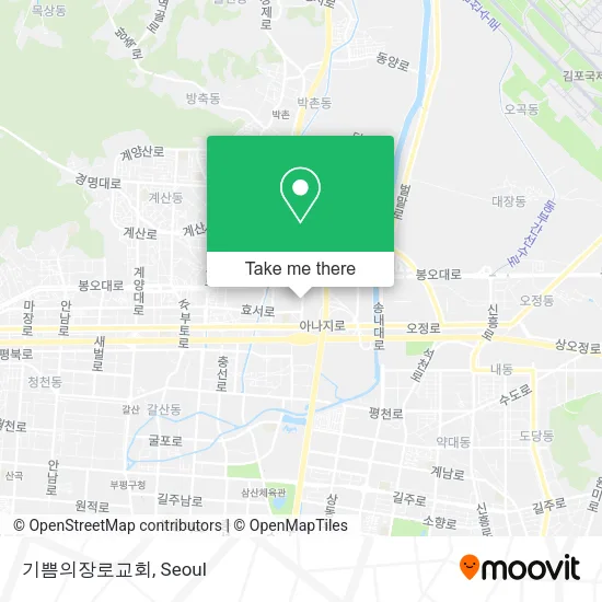 기쁨의장로교회 map