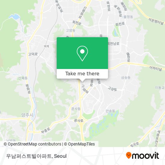 우남퍼스트빌아파트 map