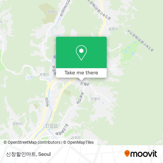 신창할인마트 map