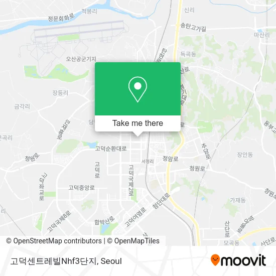 고덕센트레빌Nhf3단지 map