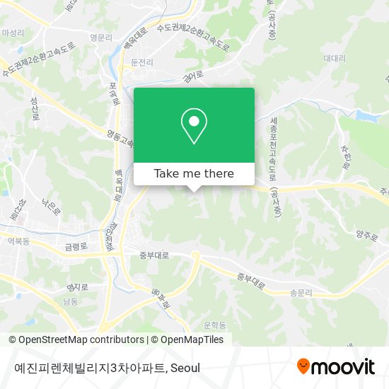 예진피렌체빌리지3차아파트 map