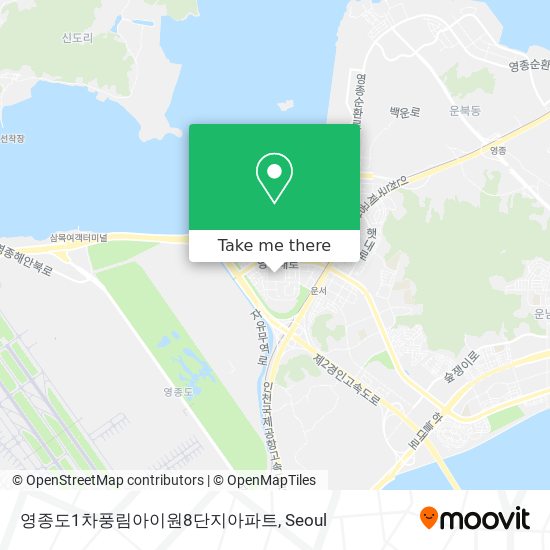 영종도1차풍림아이원8단지아파트 map
