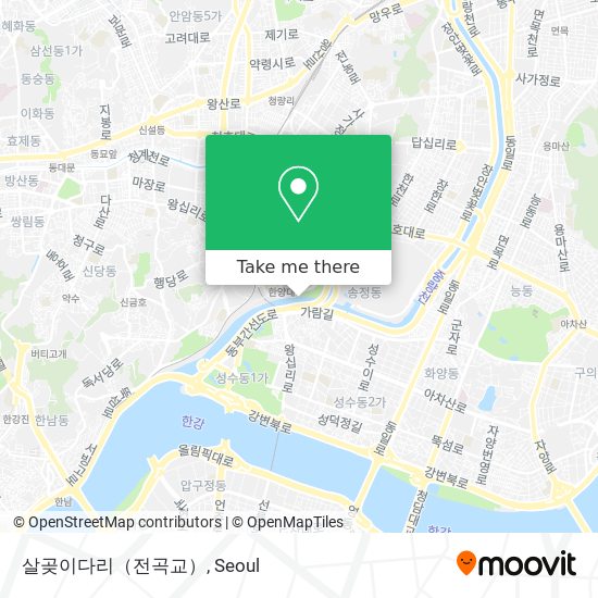 살곶이다리（전곡교） map