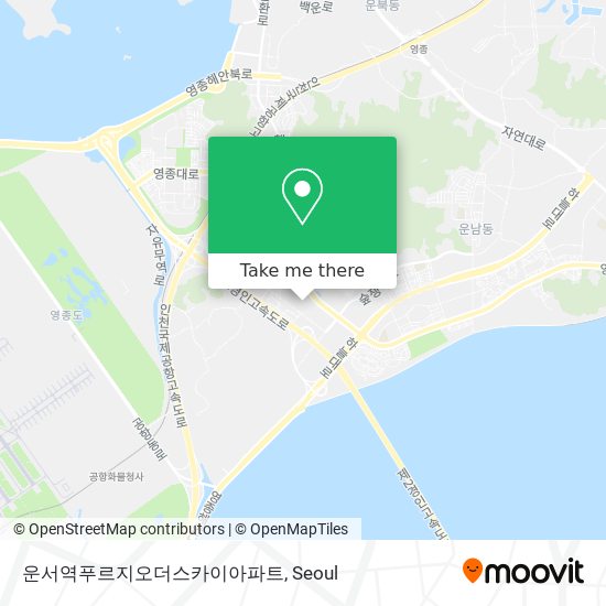 운서역푸르지오더스카이아파트 map