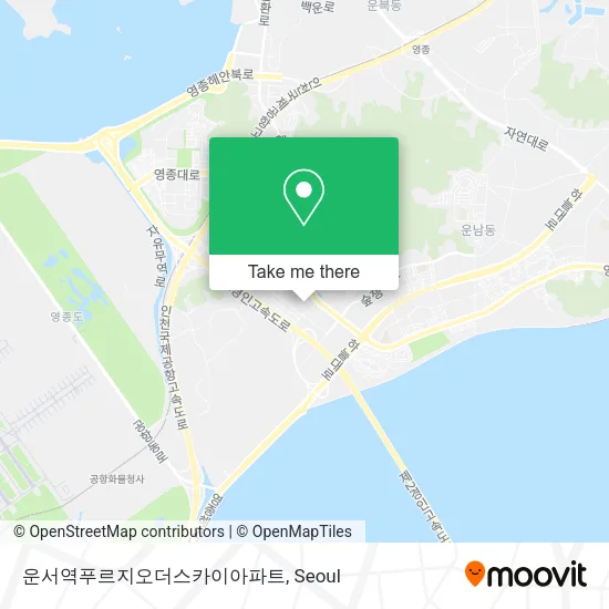 운서역푸르지오더스카이아파트 map