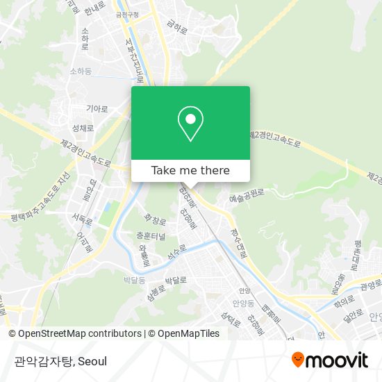 관악감자탕 map