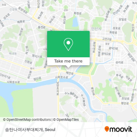 송탄나여사부대찌개 map