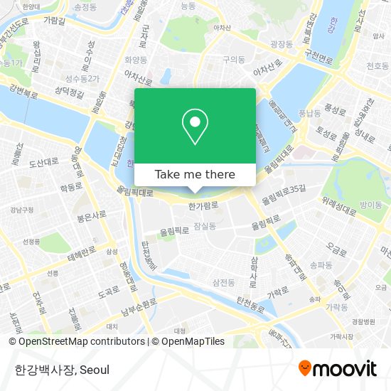 한강백사장 map