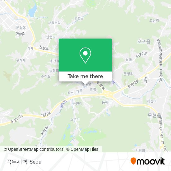 꼭두새벽 map