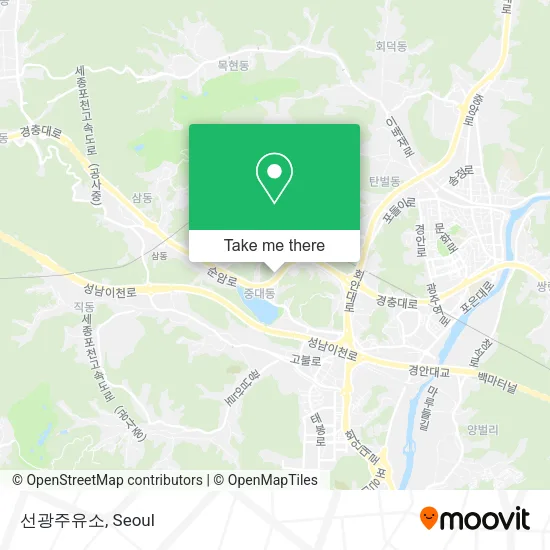 선광주유소 map