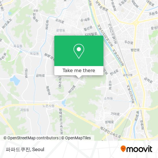 파파드쿠진 map