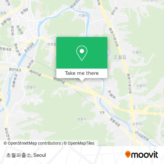 초월파출소 map
