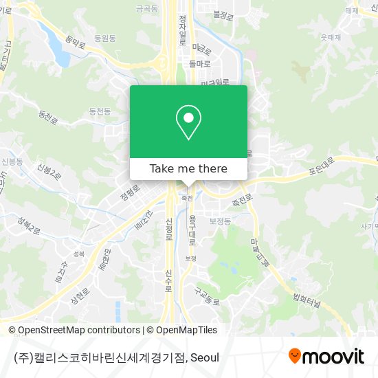 (주)캘리스코히바린신세계경기점 map