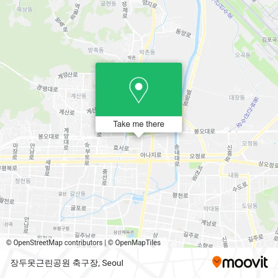 장두못근린공원 축구장 map
